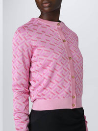 Versace - La Greca Jacquard Cardigan