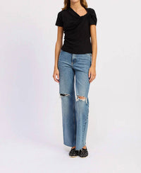 En Saison - Sloane Short Sleeve Top