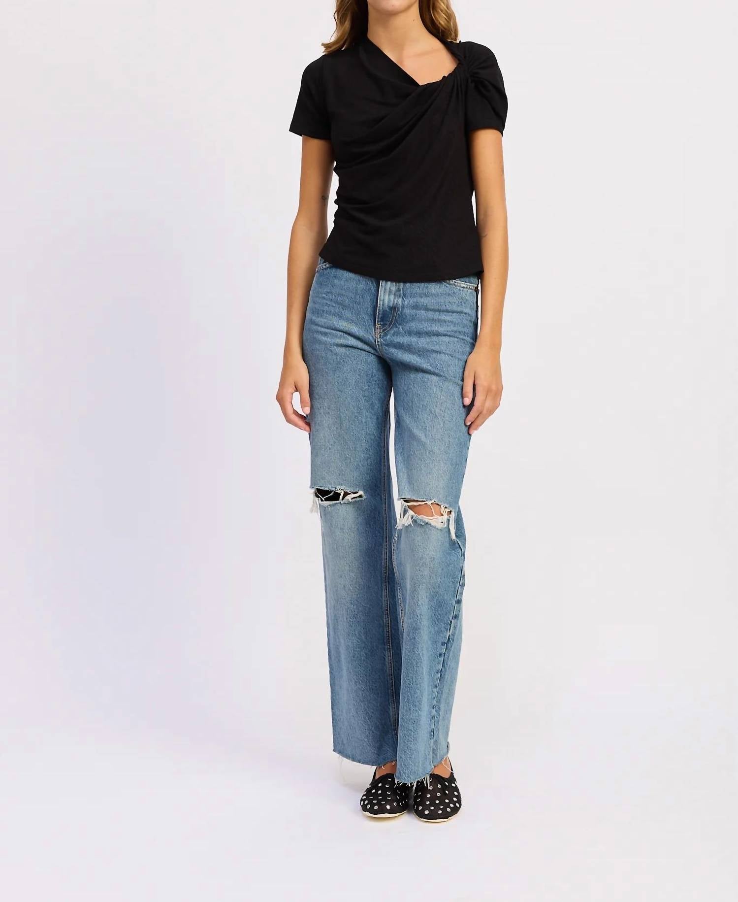 En Saison - Sloane Short Sleeve Top