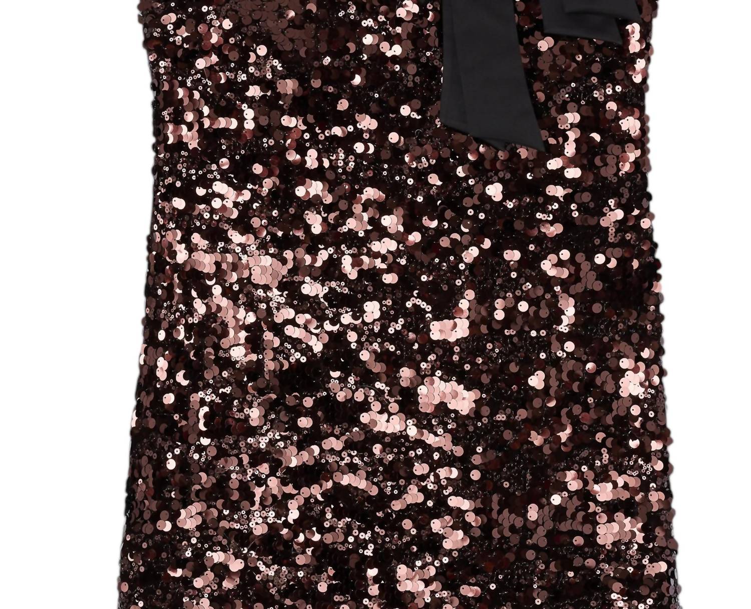 Ganni - Women's Velvet Sequins Straight Midi Dress
