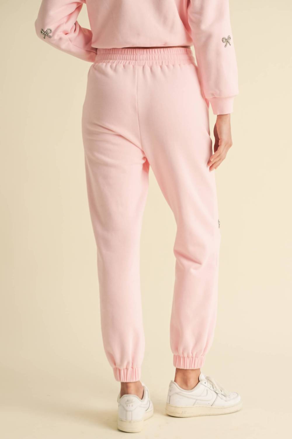 Endless Blu. - Jewel Detail Sweatpants