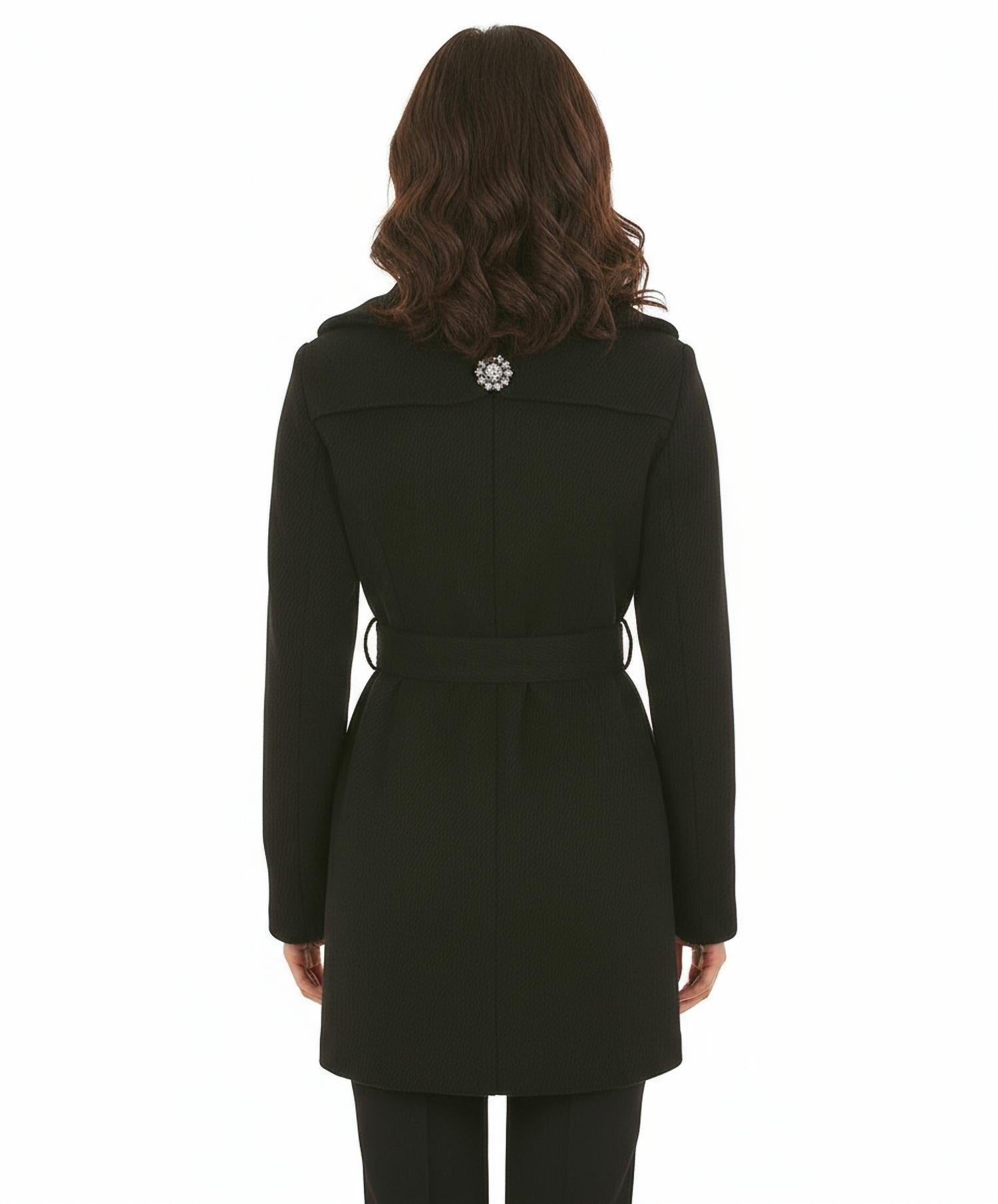 Ci Sono By Cavalini - Double Breasted Coat