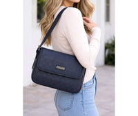 London Fog - Women's Houston Flap Over Shoulder Bag
