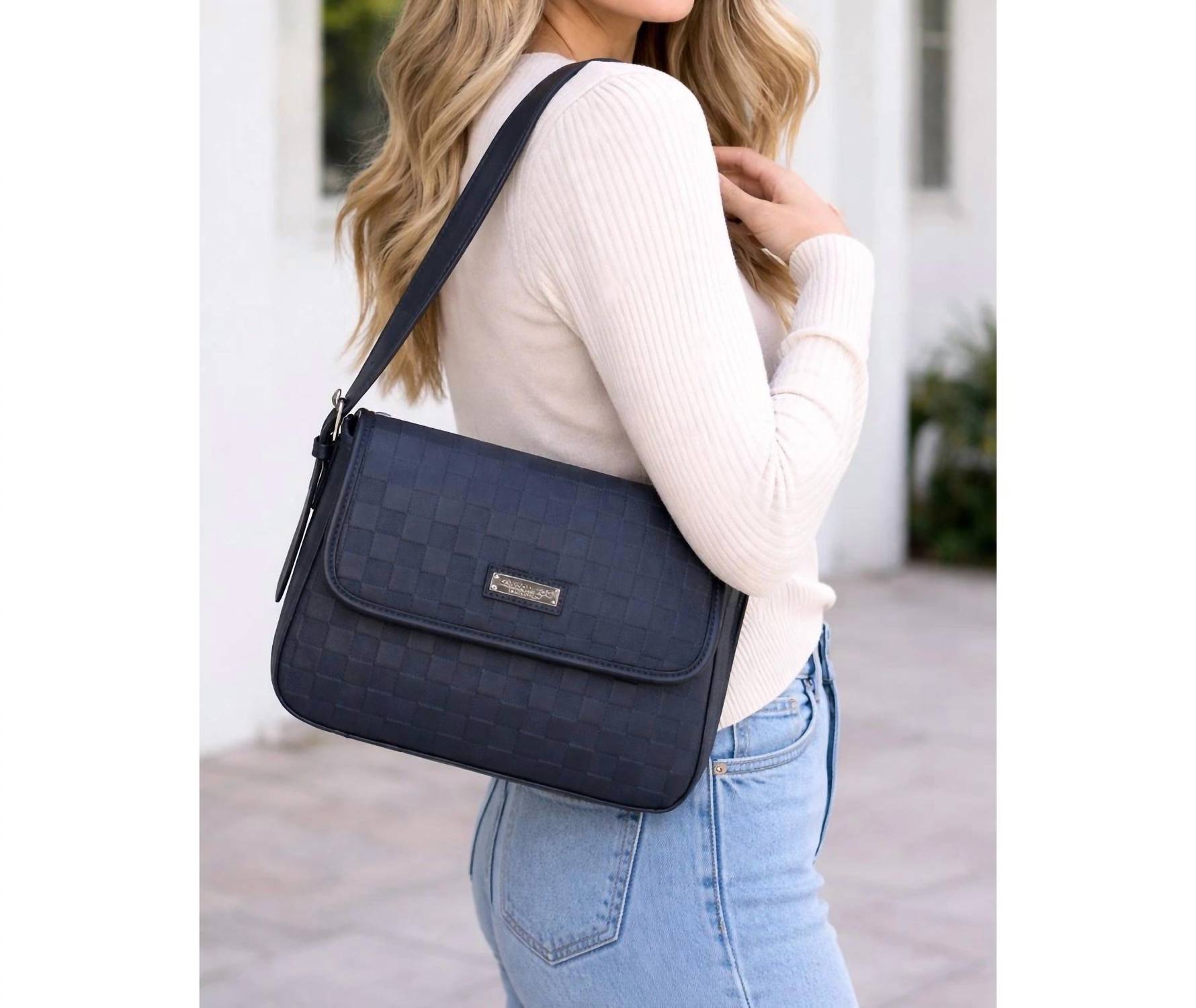 London Fog - Women's Houston Flap Over Shoulder Bag