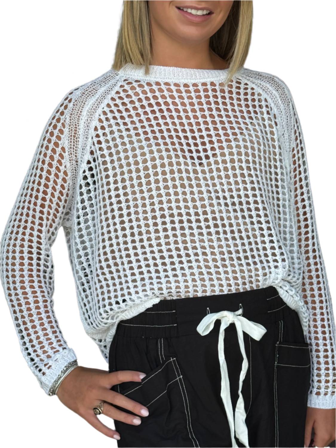 Stitchdrop - Daily Mesh Sweater
