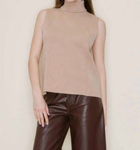 White Birch - Donna Turtleneck Tank Top