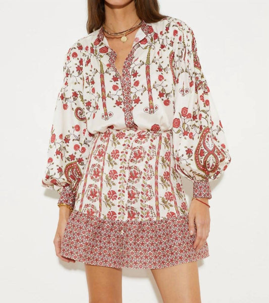 Boteh - Ceres Long Sleeve Smock Shirt