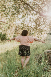 Field Day - Flutter Butterfly Sleeves Top - Plus