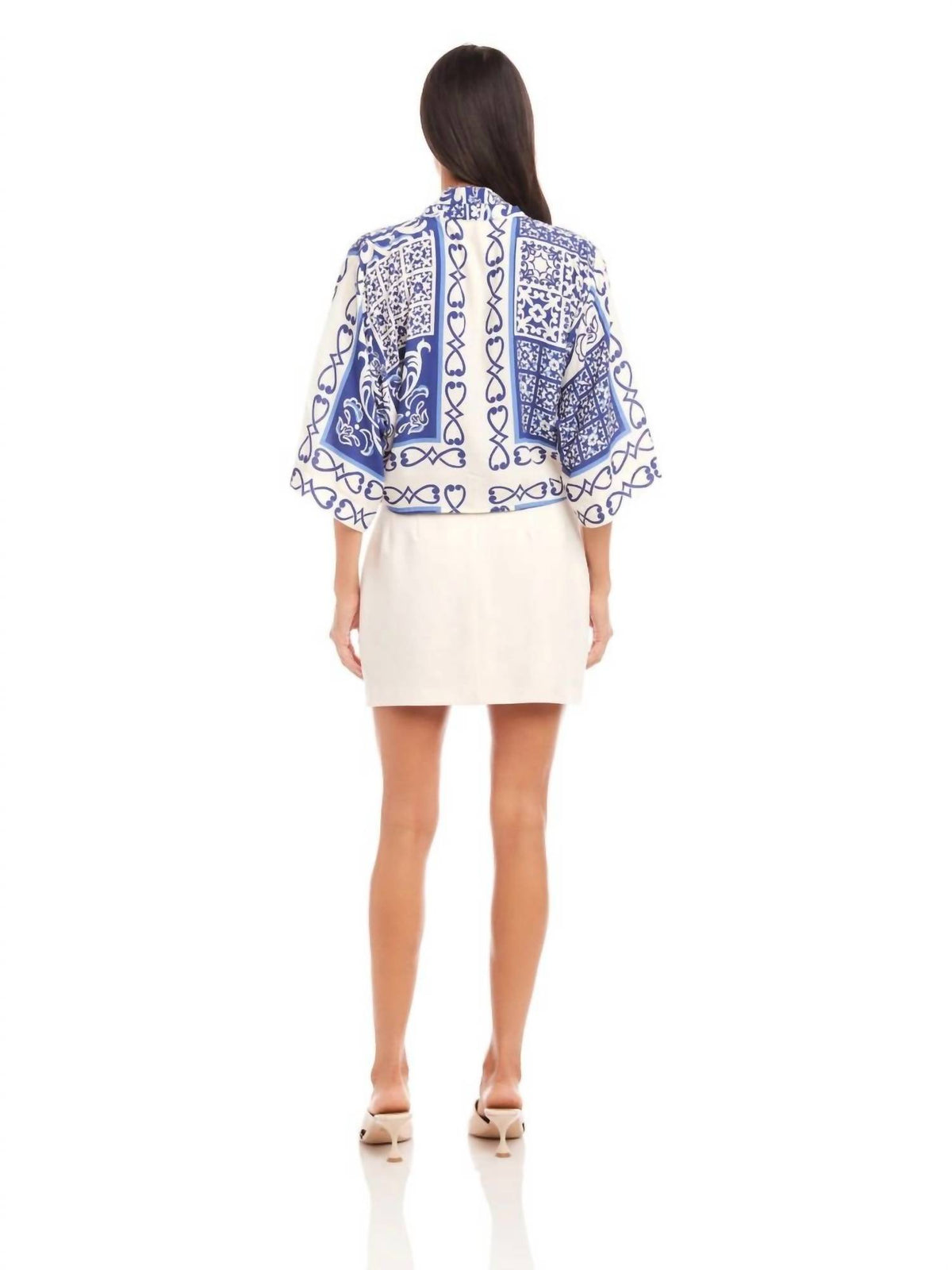Fifteen Twenty - Bernice Tie-Front Top