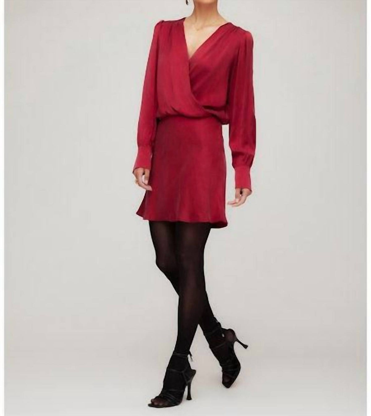 Fifteen Twenty - Denise Drape Front Mini Dress