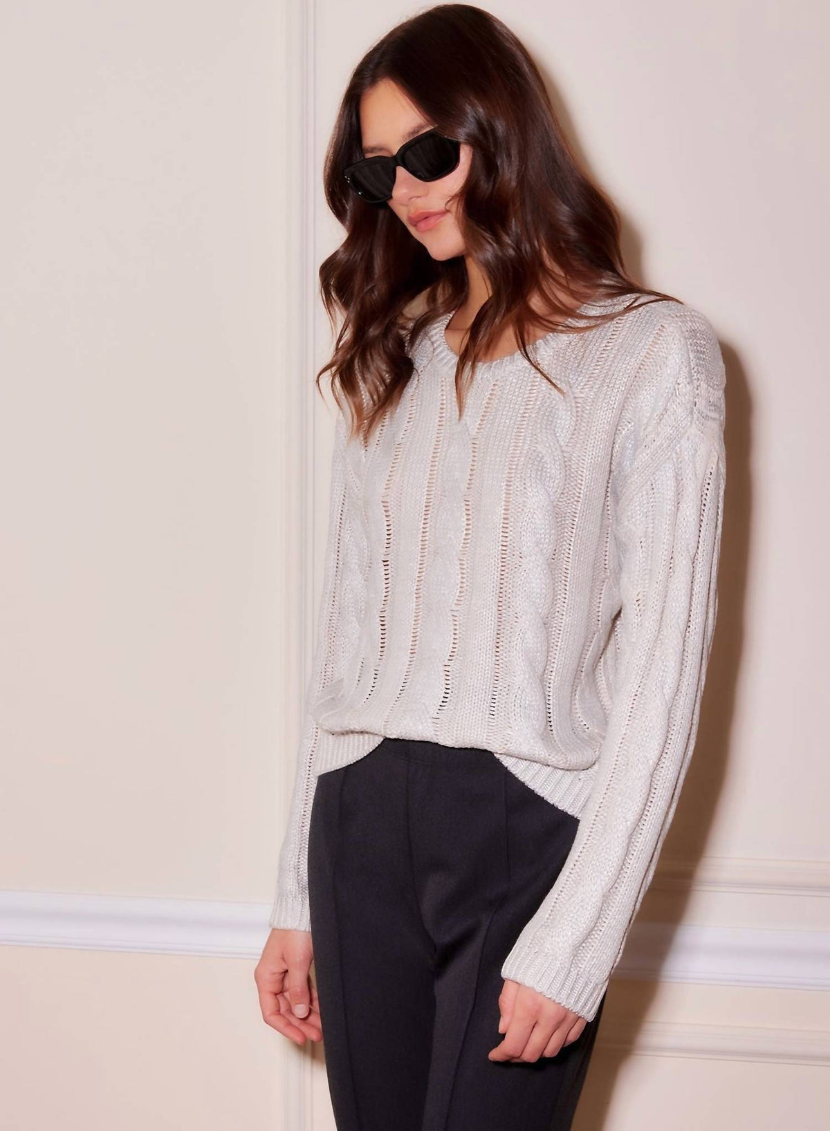 Fifteen Twenty - Levie Metallic Sweater