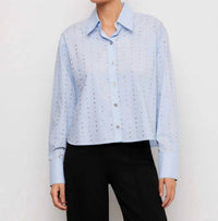 Fifteen Twenty - Lisa Embellished Button Up Top