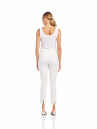 Fifteen Twenty - Pull On Ankle Slit Pants - ankle - clothing - cropped