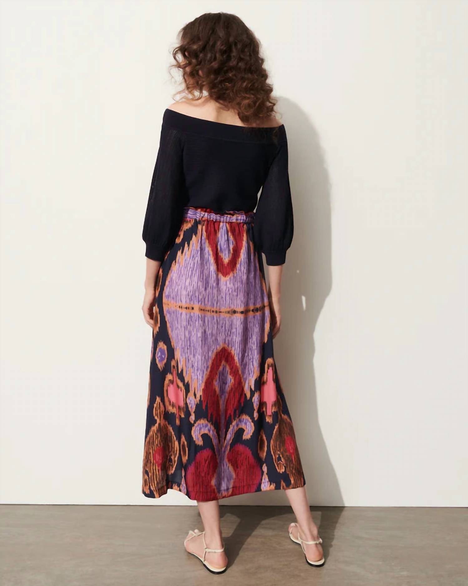 Figue - Bastien Skirt - blue - clothing - knee - length - skirts