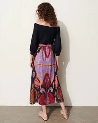 Figue - Bastien Skirt - blue - clothing - knee - length - skirts