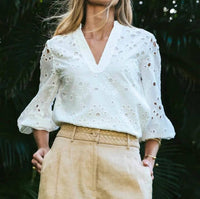 Figue - Rylie Top - blouses - clothing - cotton