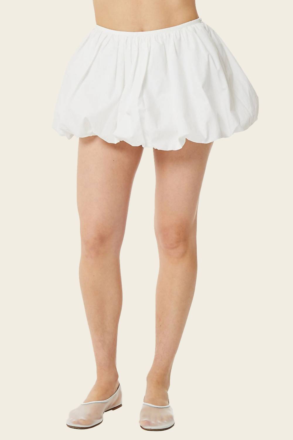 Find Me Now - Cloud Poplin Mini Skirt