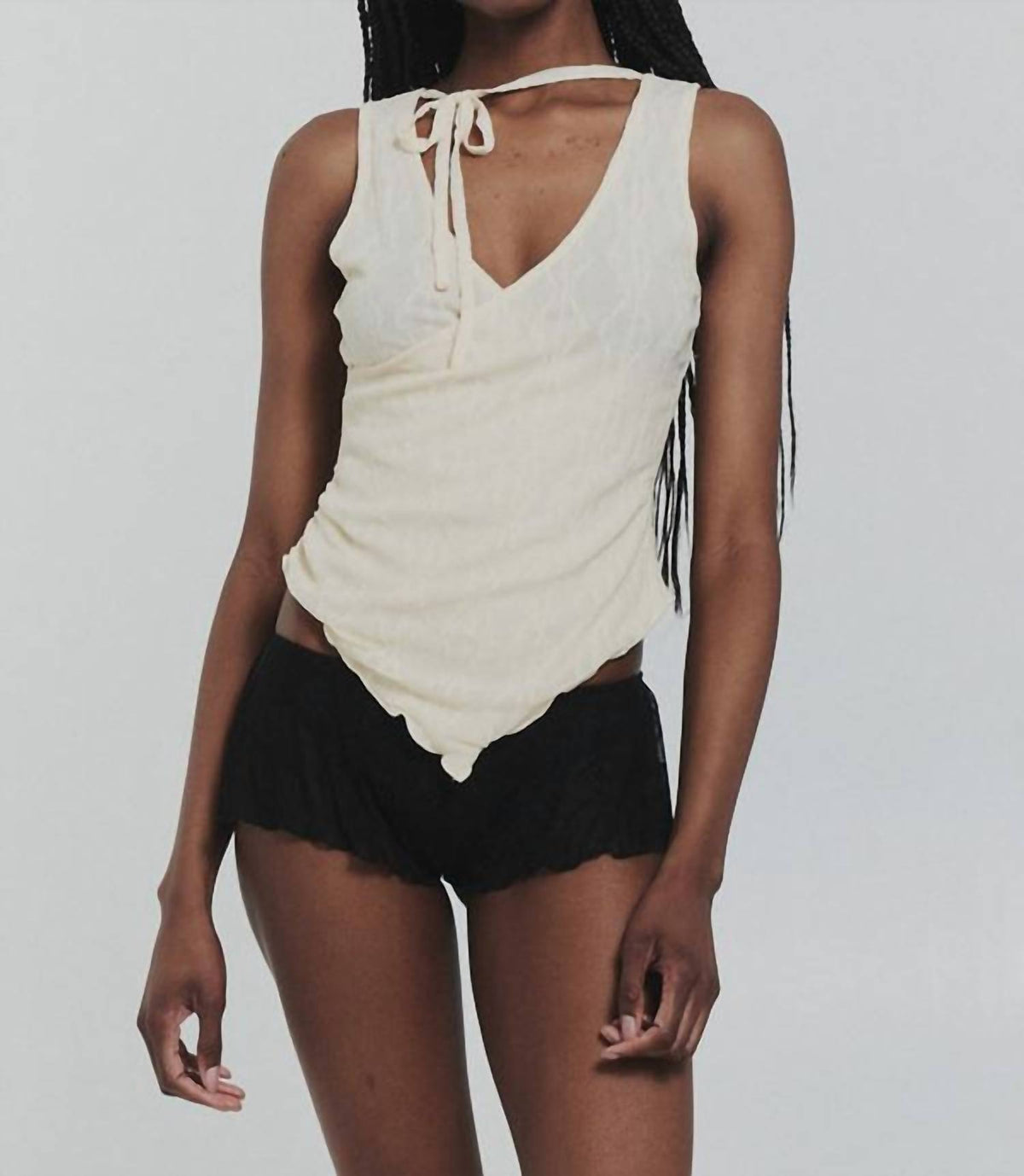 Find Me Now - Mariposa Sleeveless Wrap Top