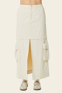 Find Me Now - Owen Cargo Midi Skirt