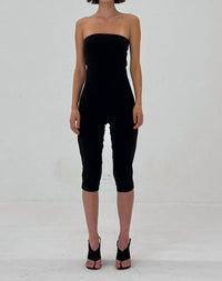 Find Me Now - Strapless Capri Jumpsuit