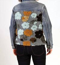 Fine Line Imports - Plush Back Denim Jacket - blue - clothing - denim