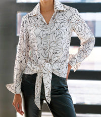 Finley - Dancing Lilies Lindy Top