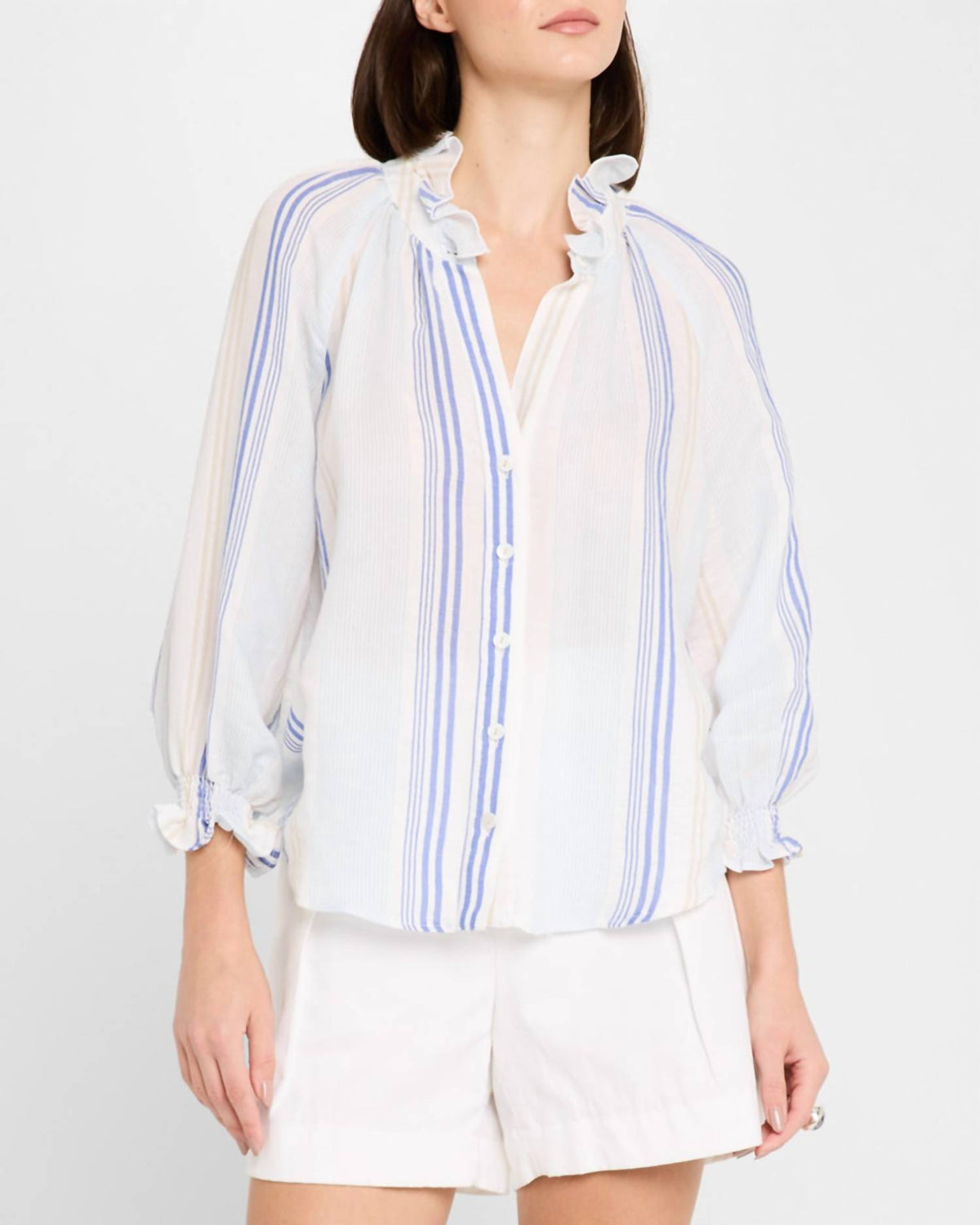 Finley - Fiona Stripe Voile Shirt