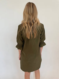 Finley - Miller Weathercloth Shirt Dress - clothing - cotton - blend - dresses