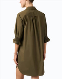 Finley - Miller Weathercloth Shirtdress - clothing - cotton - blend - dresses