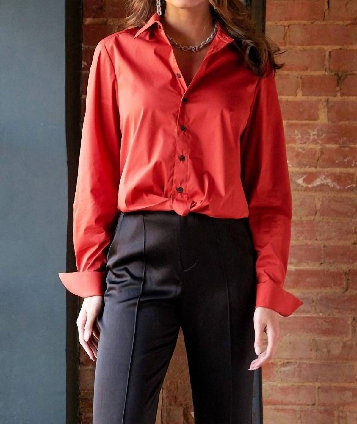Finley - Moxie Solid Silky Poplin Shirt