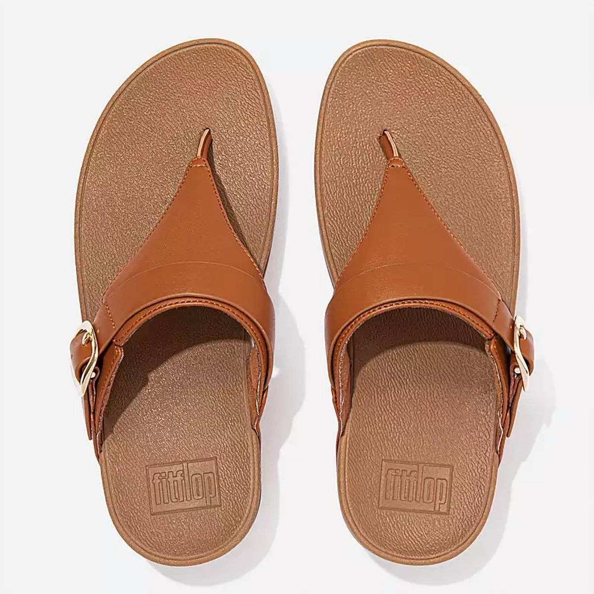 Fitflop - Women's Adjustable Leather Toe Post Sandals