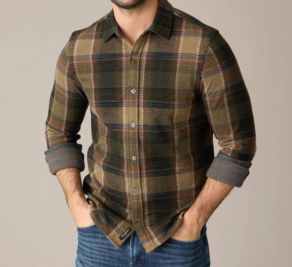 Flags & Anthem - Crowley Hero Knit Flannel