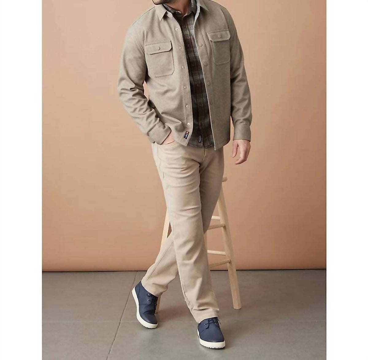 Flags & Anthem - Hamlin Stretch Twill Shirt Jacket