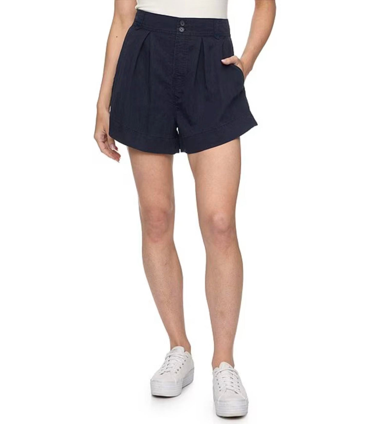 Flags & Anthem - Ida Pleated Flowy Shorts