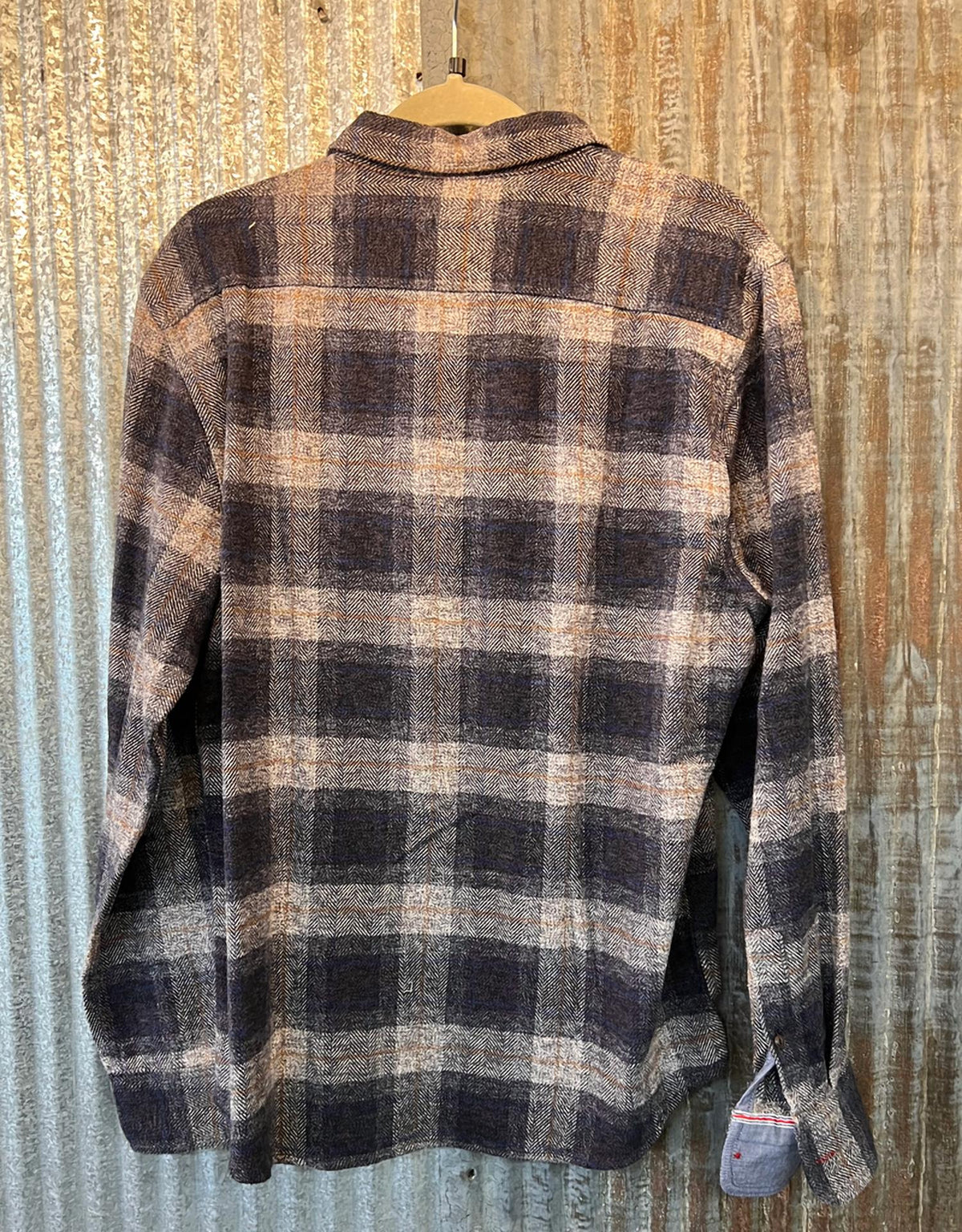 Flags & Anthem - Linden Herringbone Flannel Shirt