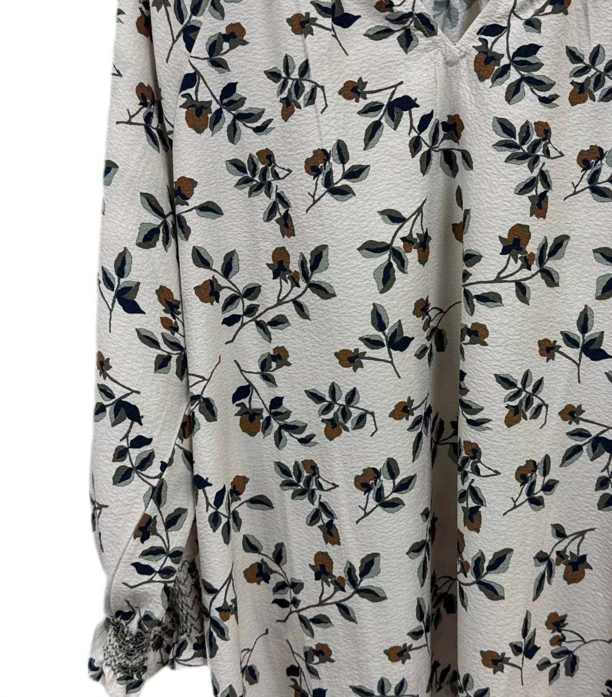 Flags & Anthem - Long Sleeve Floral Top