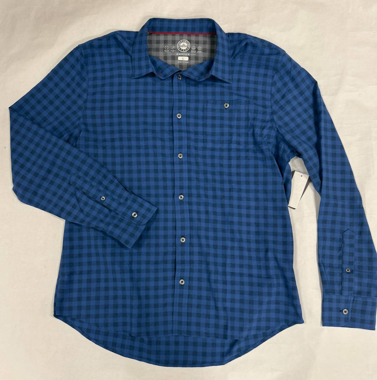 Flags & Anthem - Men's Madeflex Long Sleeve Button Down Shirt