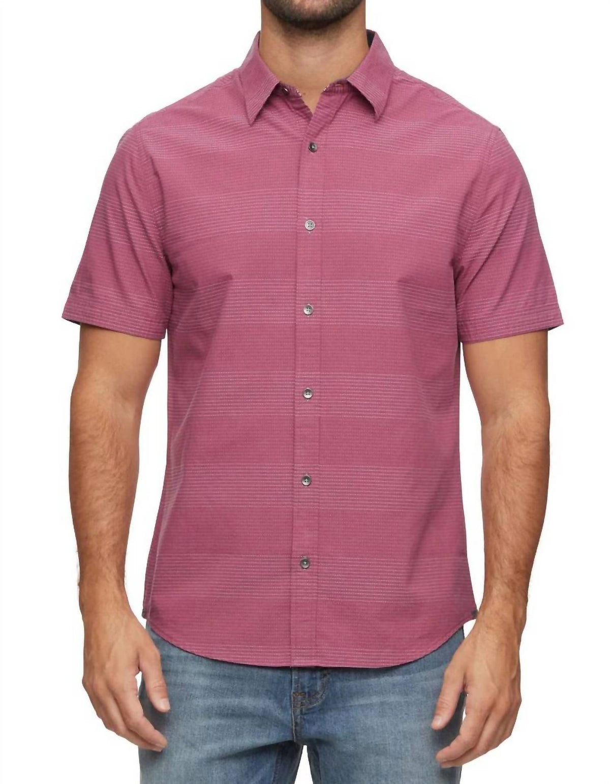 Flags & Anthem - Monroe Short Sleeve Button Down Shirt