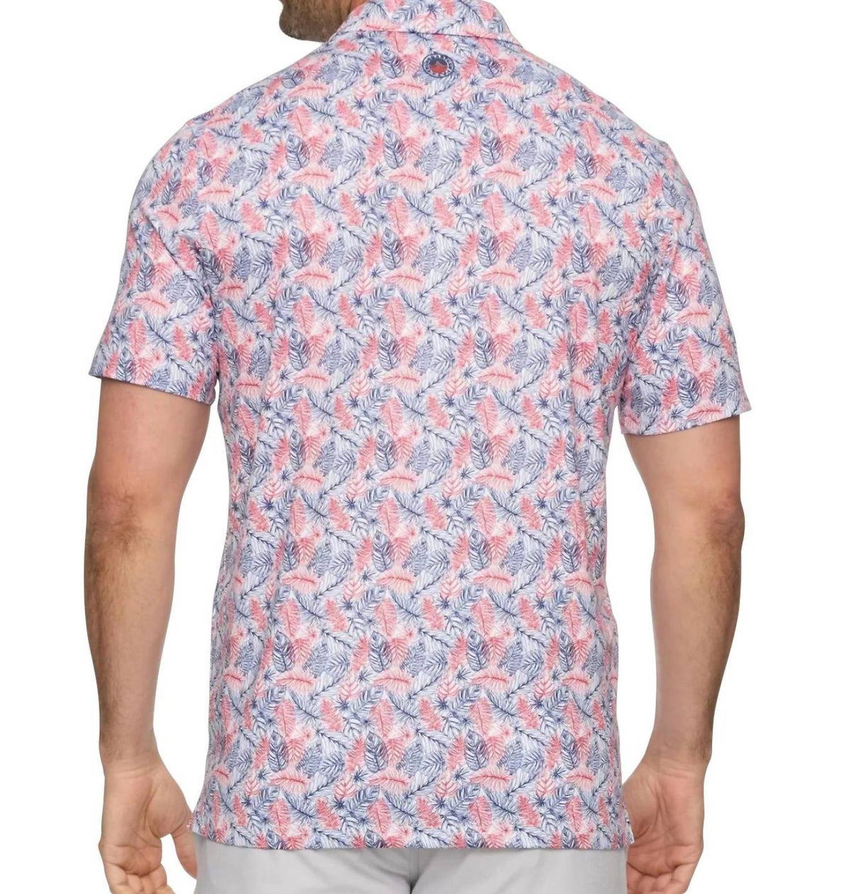 Flags & Anthem - Mvp Concord Leaf Print Polo