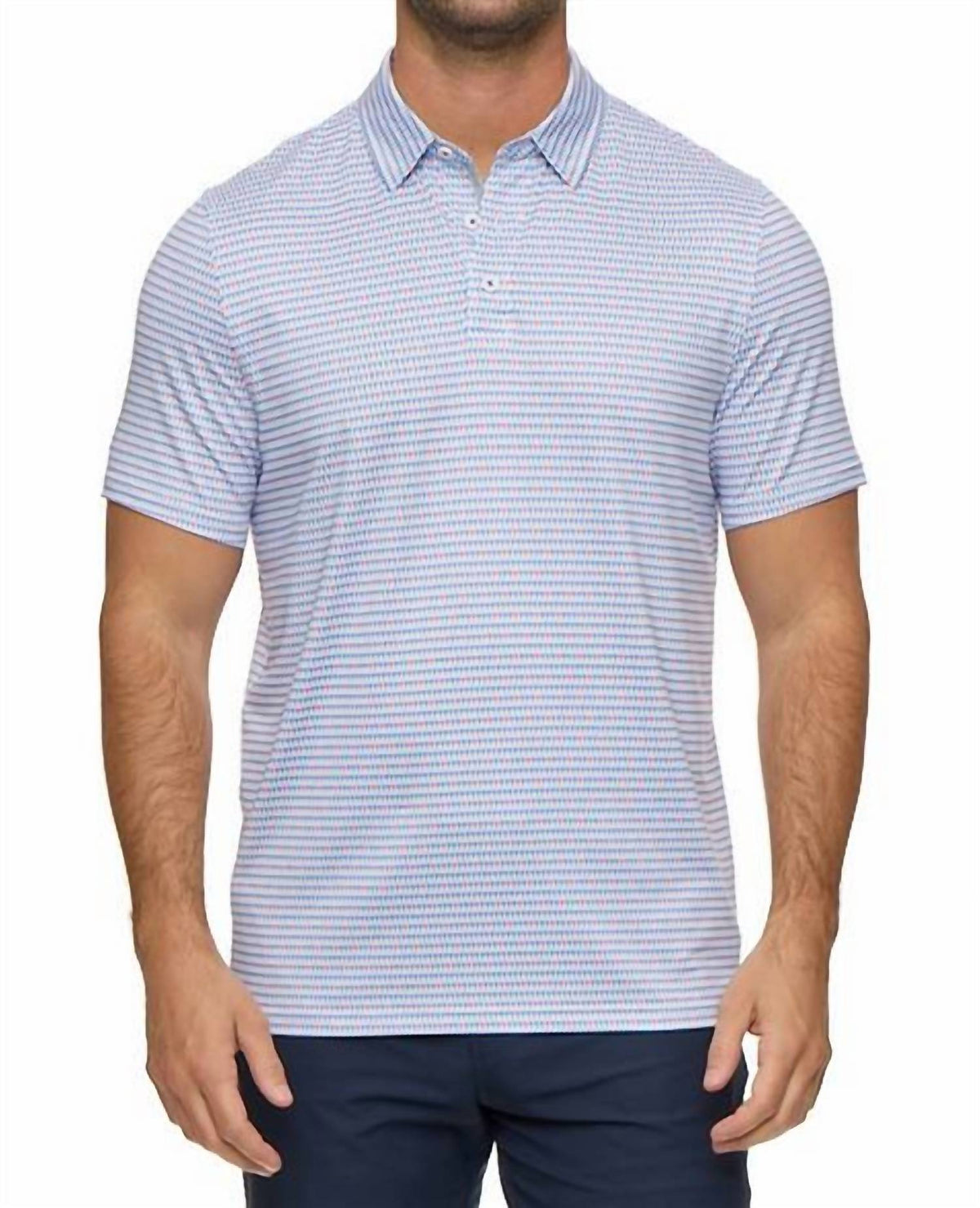Flags & Anthem - Pasco Golf Tee Print Performance Polo