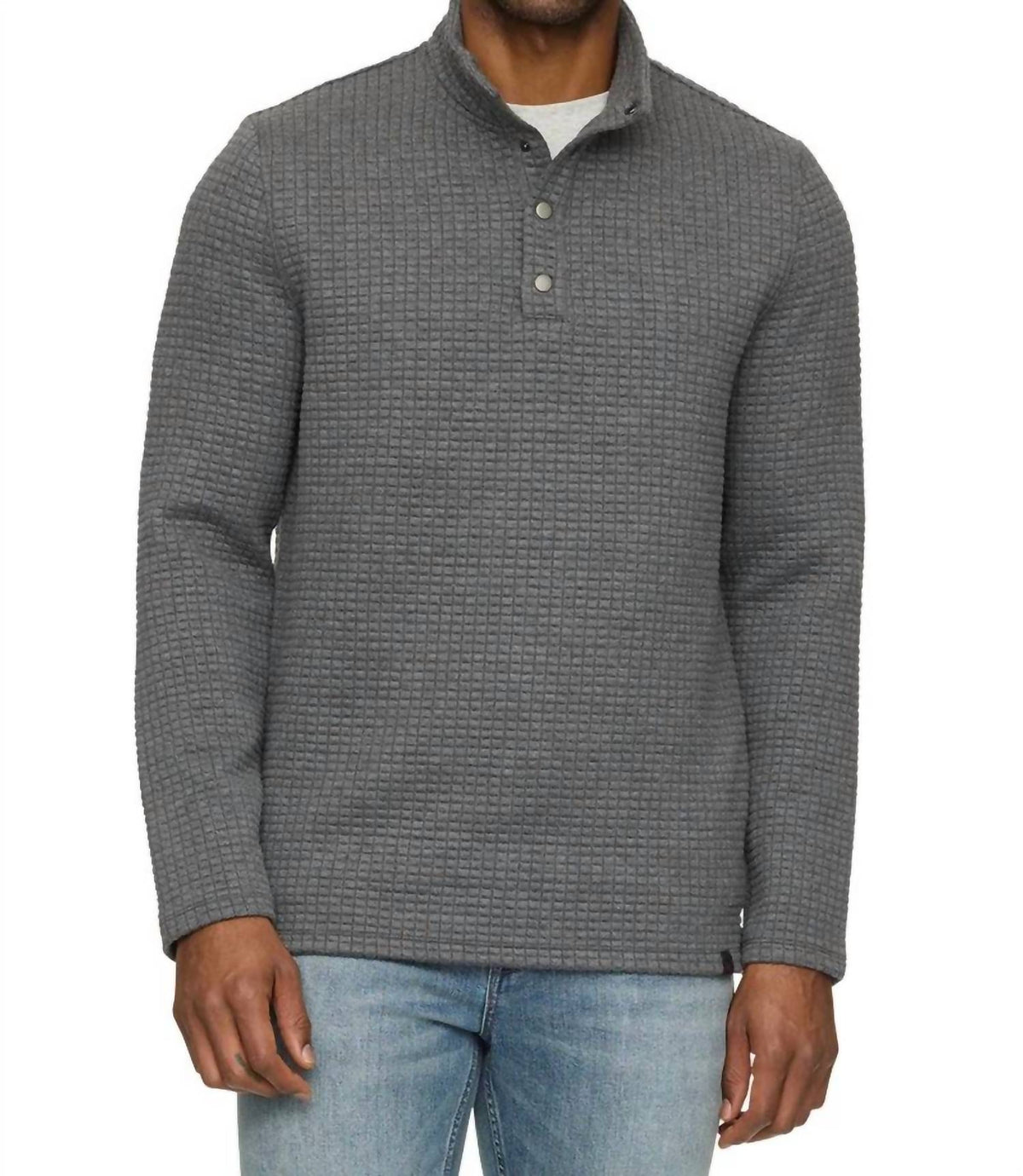 Flags & Anthem - Silverton Quilted 1/4 Snap Sweater