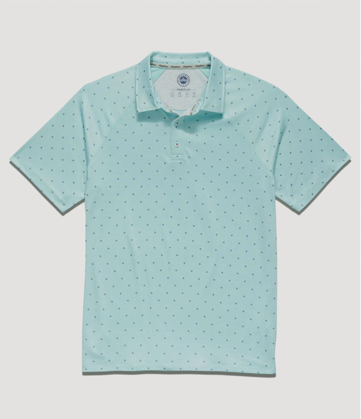 Flags & Anthem - Wheaton Dot Print Performance Polo Shirt