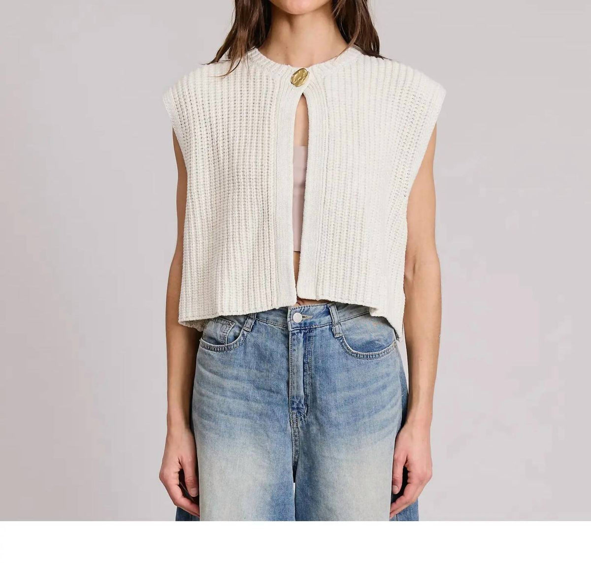 Flat White - Lindsay Sweater Vest