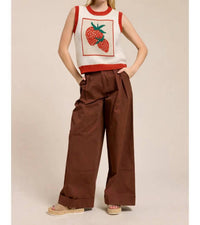 Flat White - Strawberry Sweater Vest