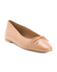Flattered - Women's Bodil Leather Flat