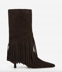 Flattered - Women's Nick Suede Fringe Boot