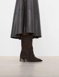 Flattered - Women's Nick Suede Fringe Boot