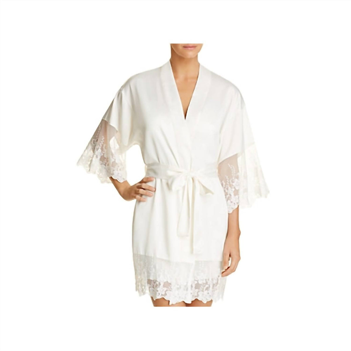 Flora Nikrooz - Farrah Charmeuse Wrap Robe