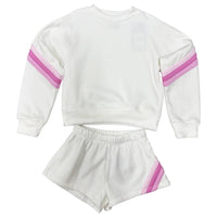 Flowers By Zoe - Kids' Multi Stripe Shorts