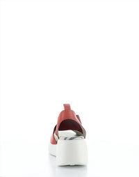 Fly London - Women's Daif Sandals - leather - red - shoes